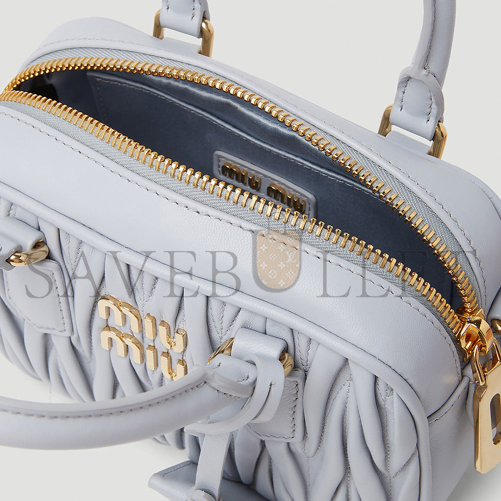 M1v M1v arcadie matelassÉ handbag 5bb123 (19*13*6cm)
